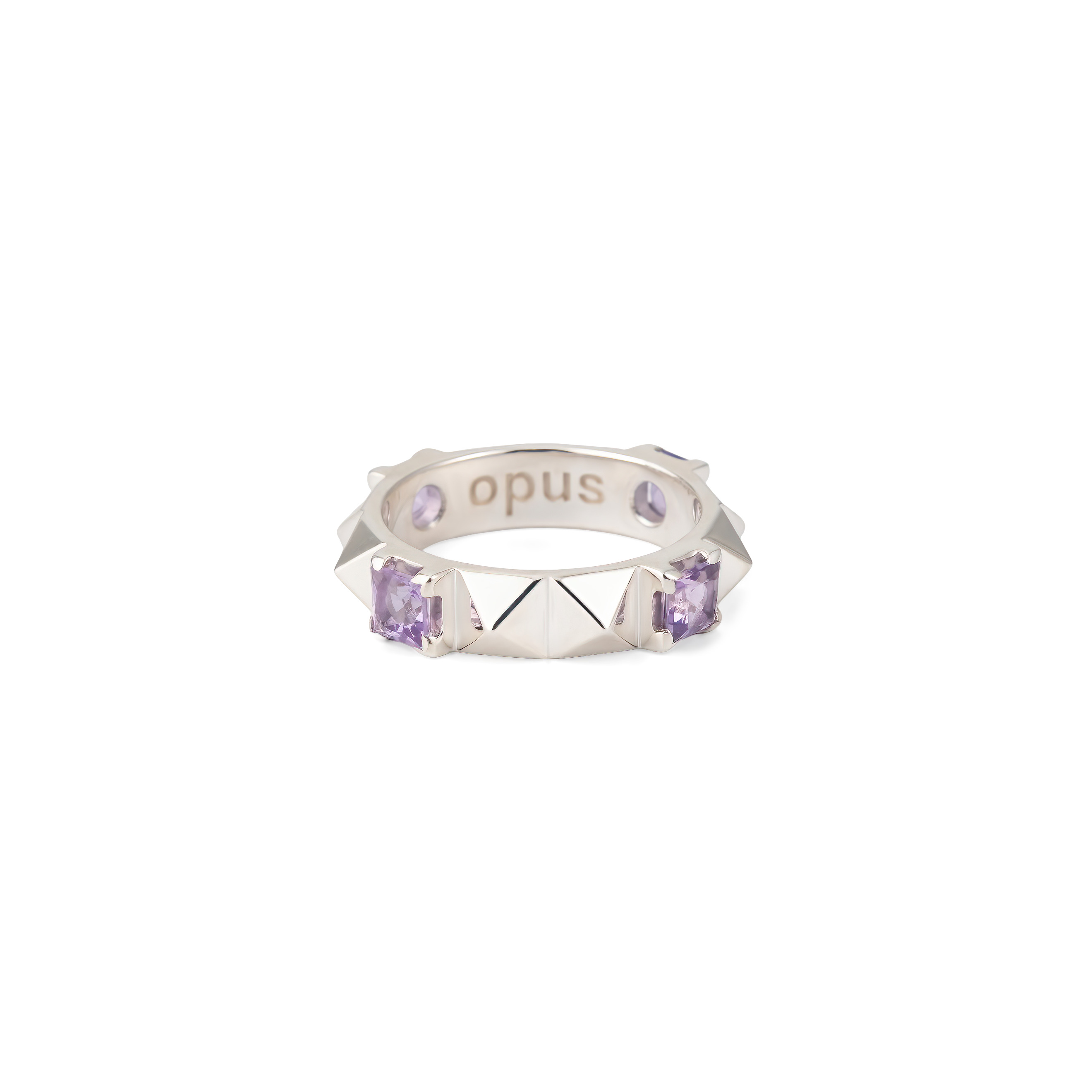 Широкие кольца Opus Jewelry Game Ring (с аметистами)