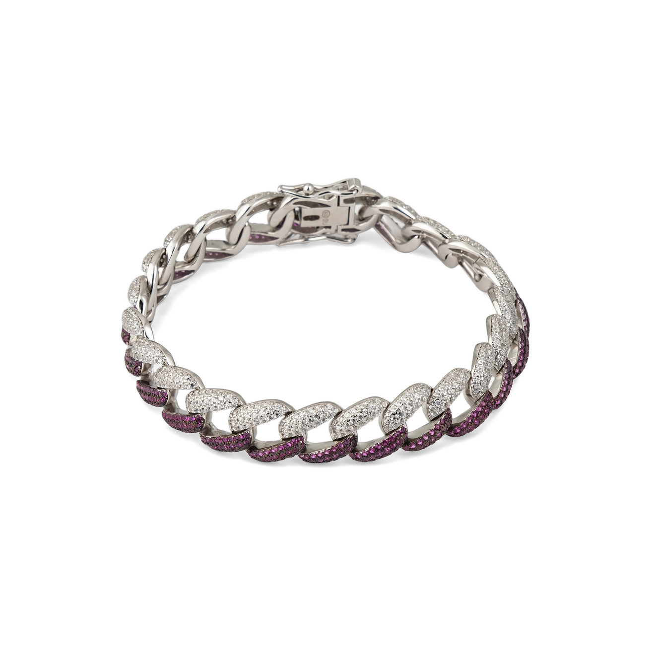 holy silver серебряные серьги кольца с желтыми и розовыми кристаллами Holy Silver Браслет из серебра с белыми и розовыми кристаллами