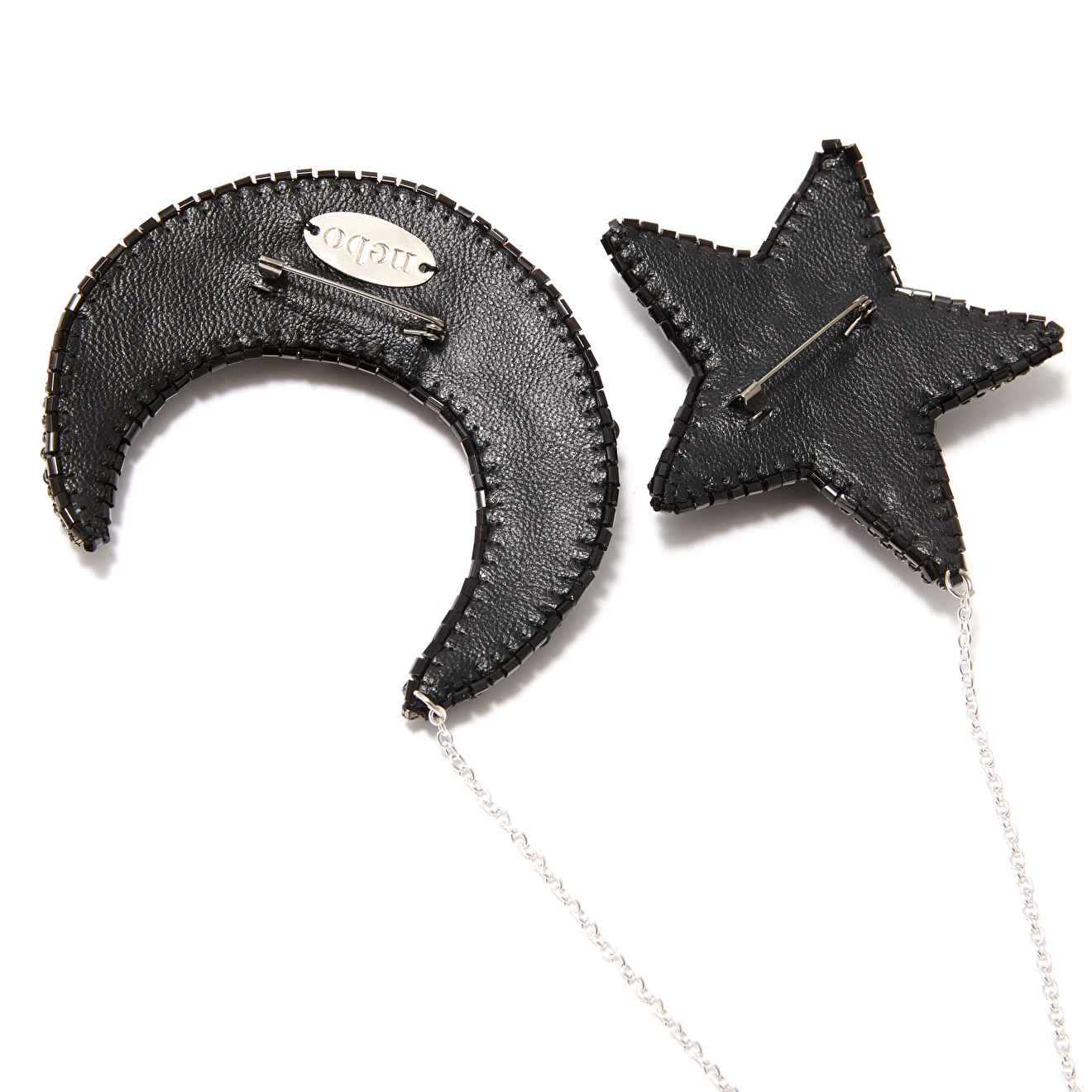 A set of brooches "The Month and the star"