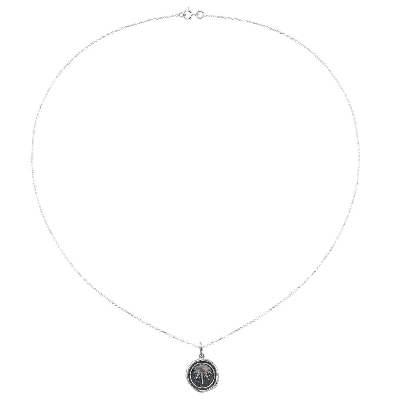 lusin jewelry колье из серебра kaleidoscop necklace Materia Jewelry Колье Sun из серебра