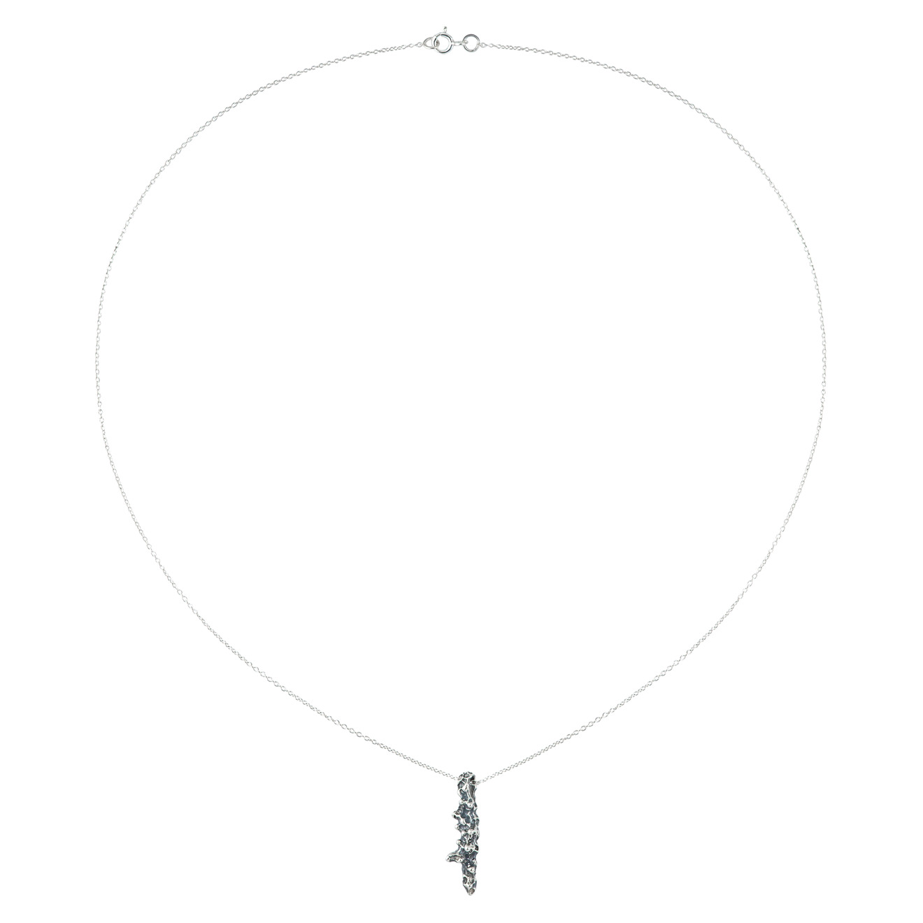 Materia Jewelry Колье Coral из серебра медная подвеска море авторское украшение на шею