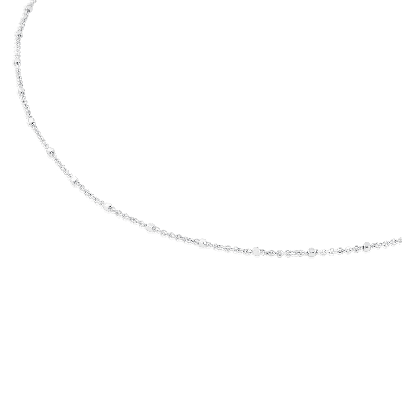 Цепочка Chain из белого золота