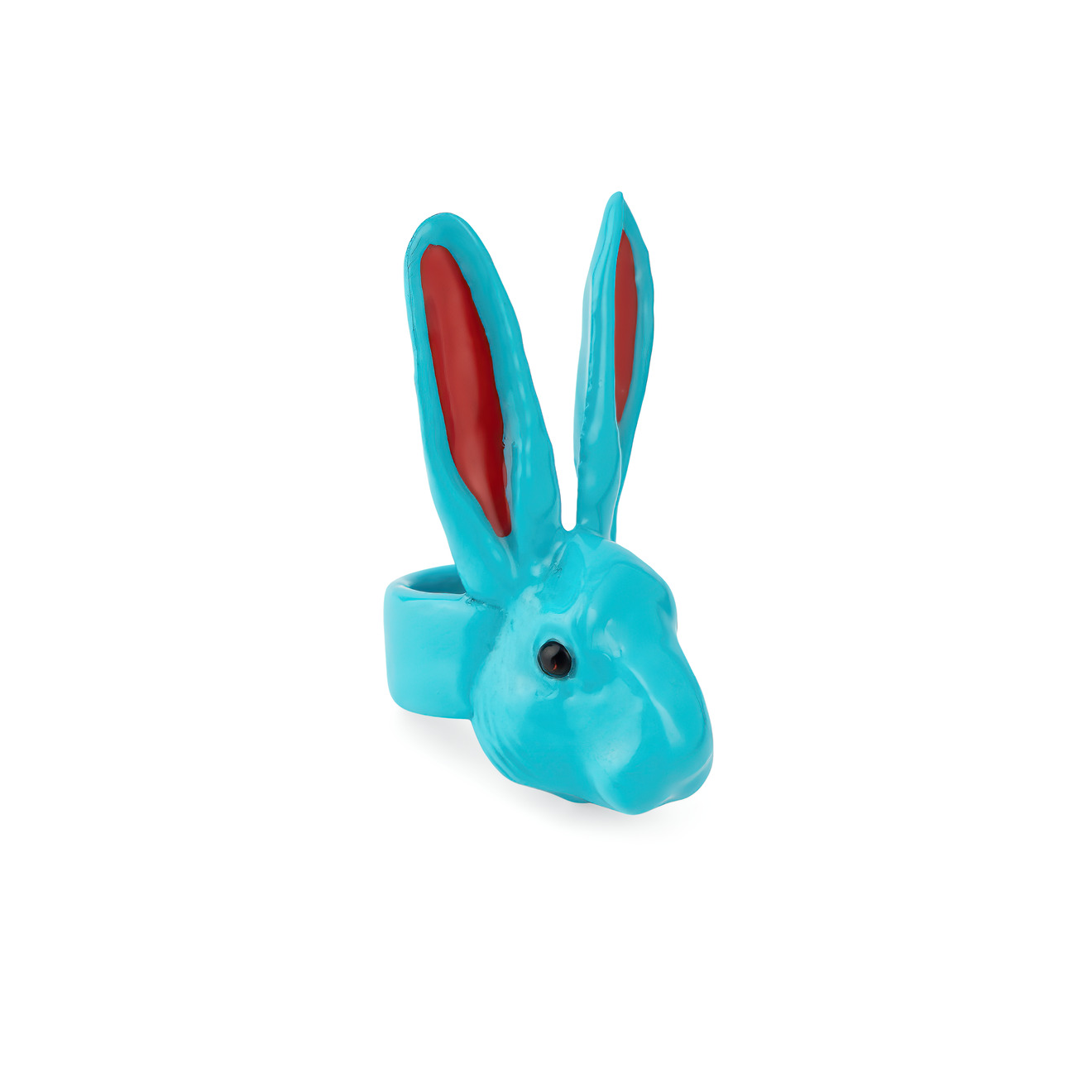 Marcela Lopez Бирюзовое кольцо-кролик Hare