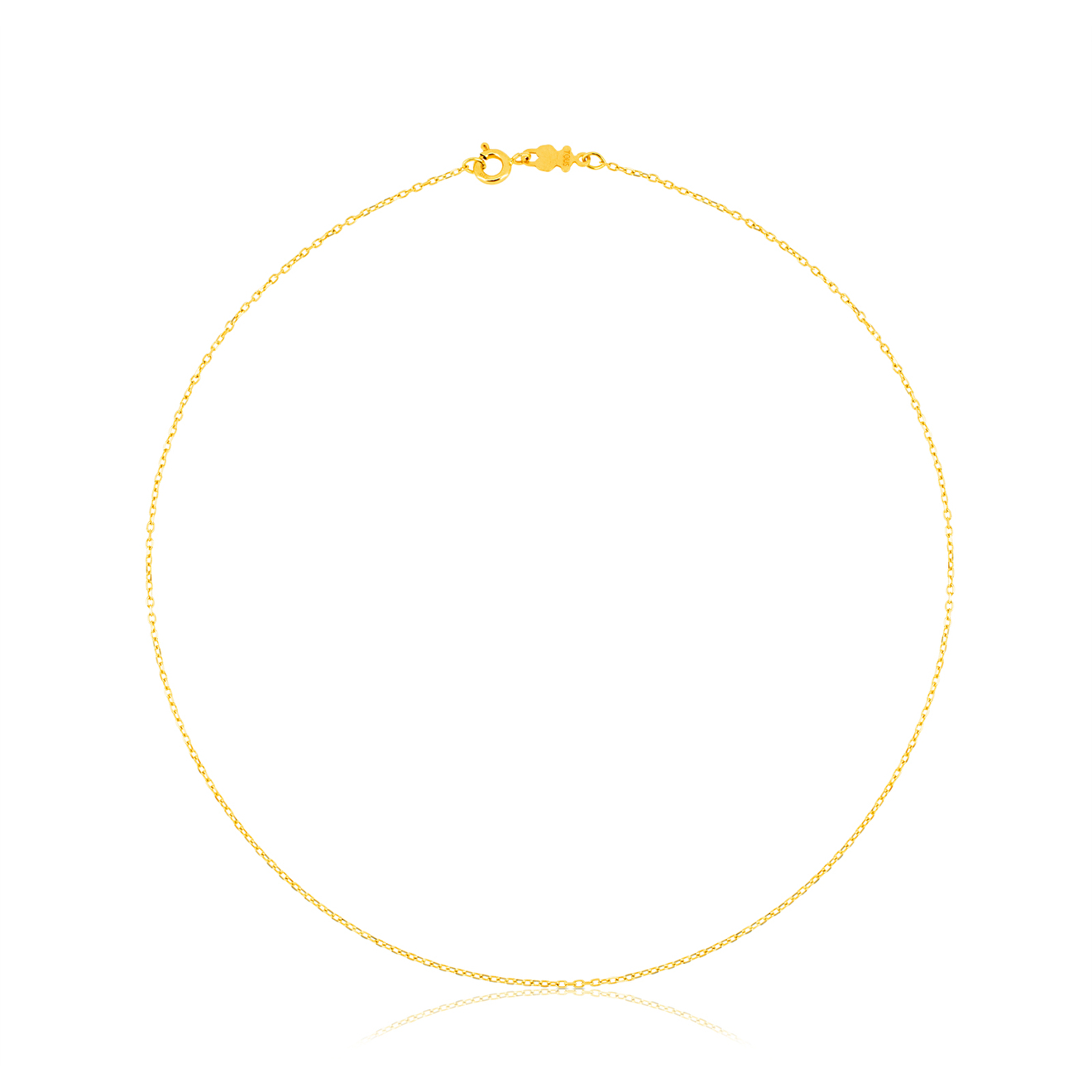 Цепочка Chain из желтого золота