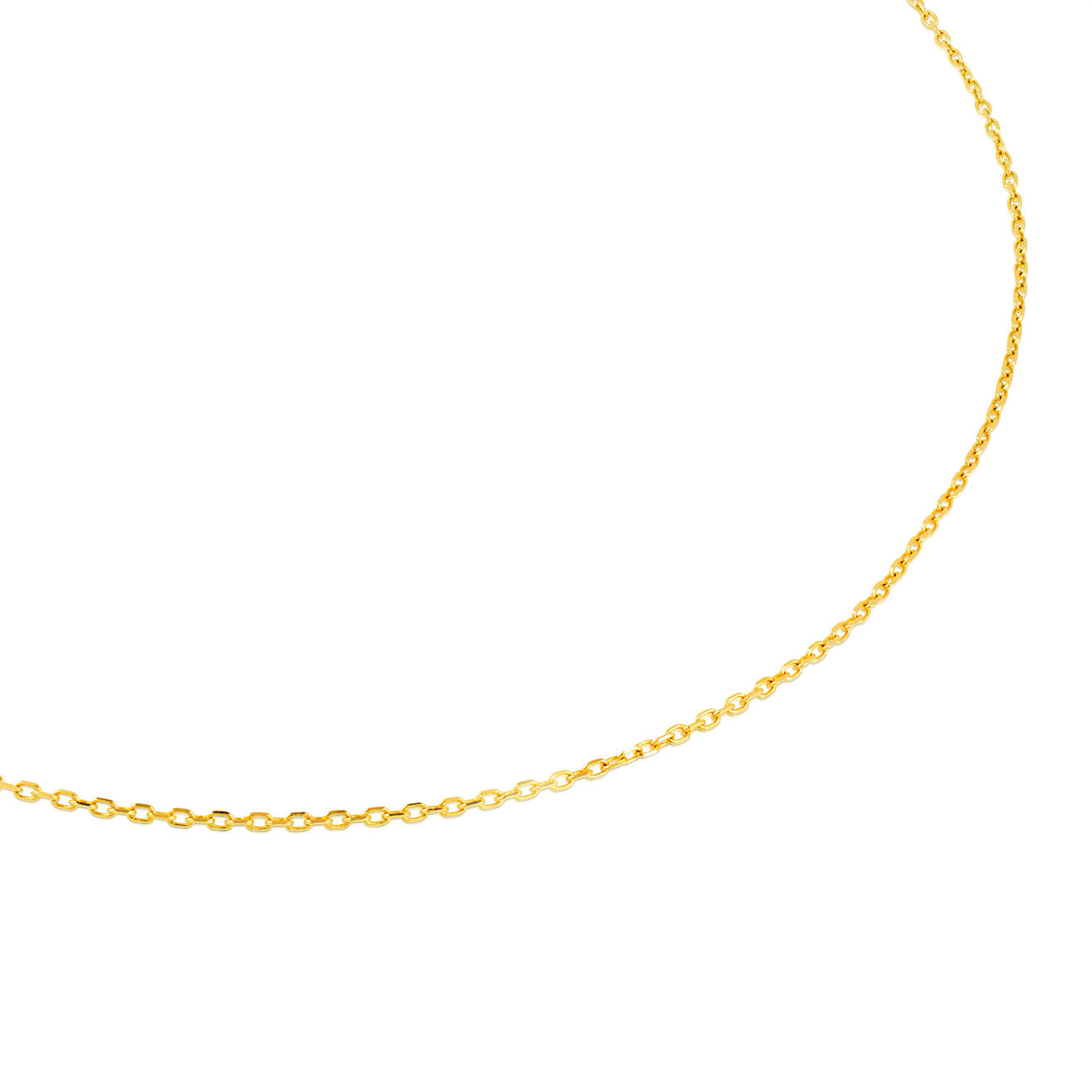 Цепочка Chain из желтого золота