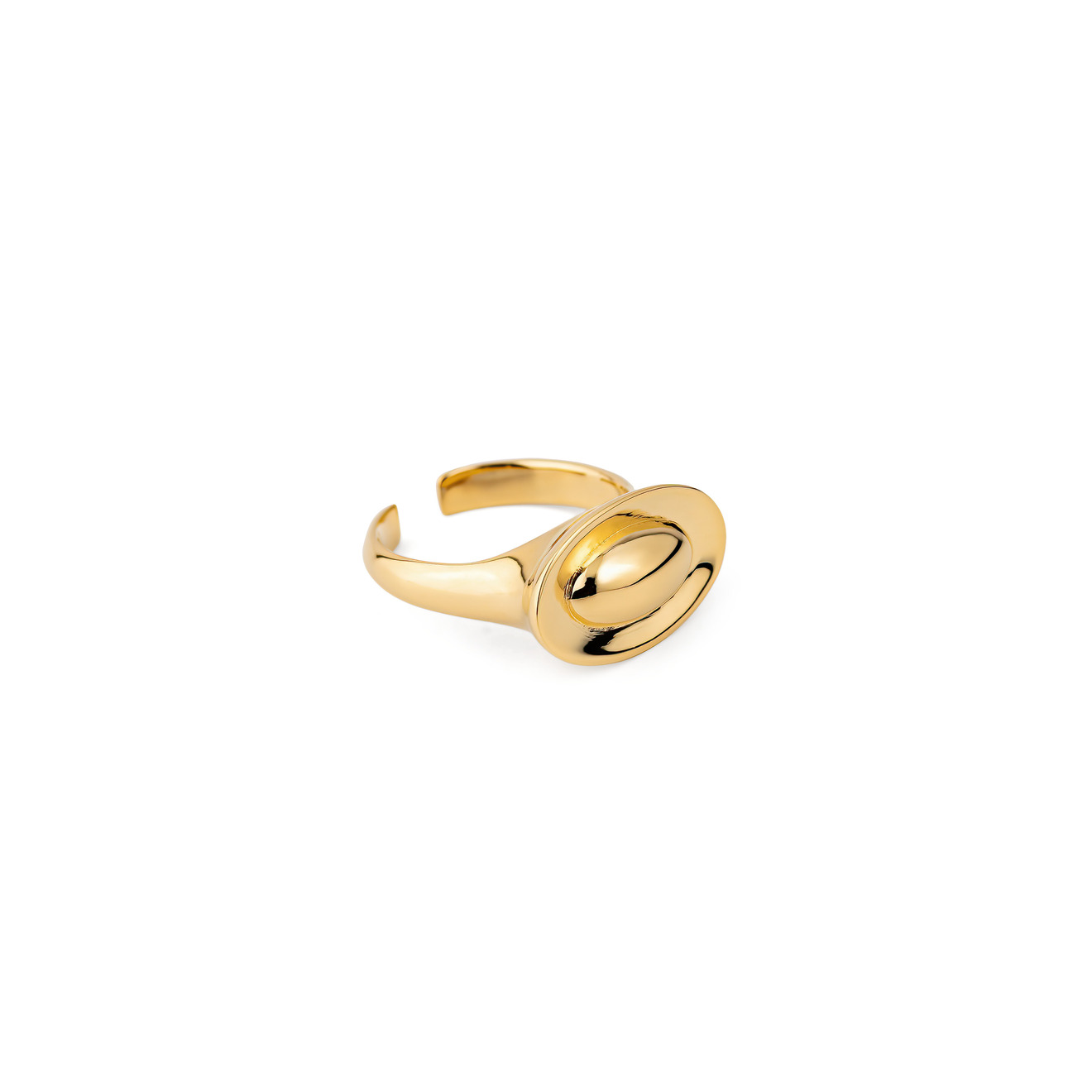 цена Philippe Audibert Позолоченное кольцо Eole