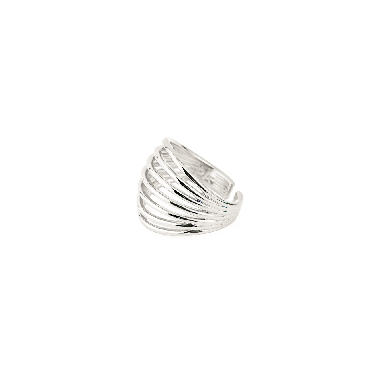 Philippe Audibert Кольцо Alcide с серебряным покрытием philippe audibert кольцо keane с серебряным покрытием