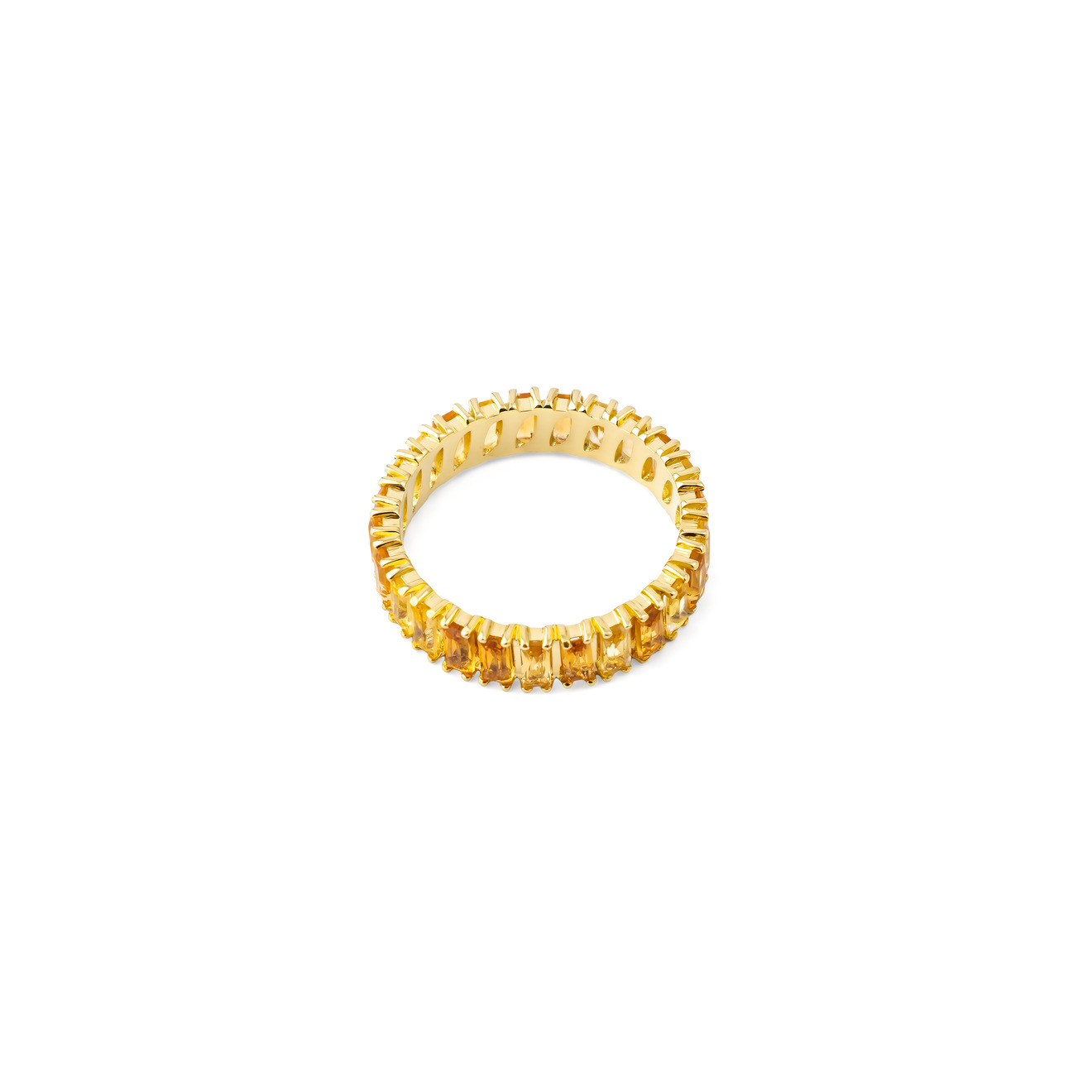 AURA.916 Кольцо из золота с цитринами