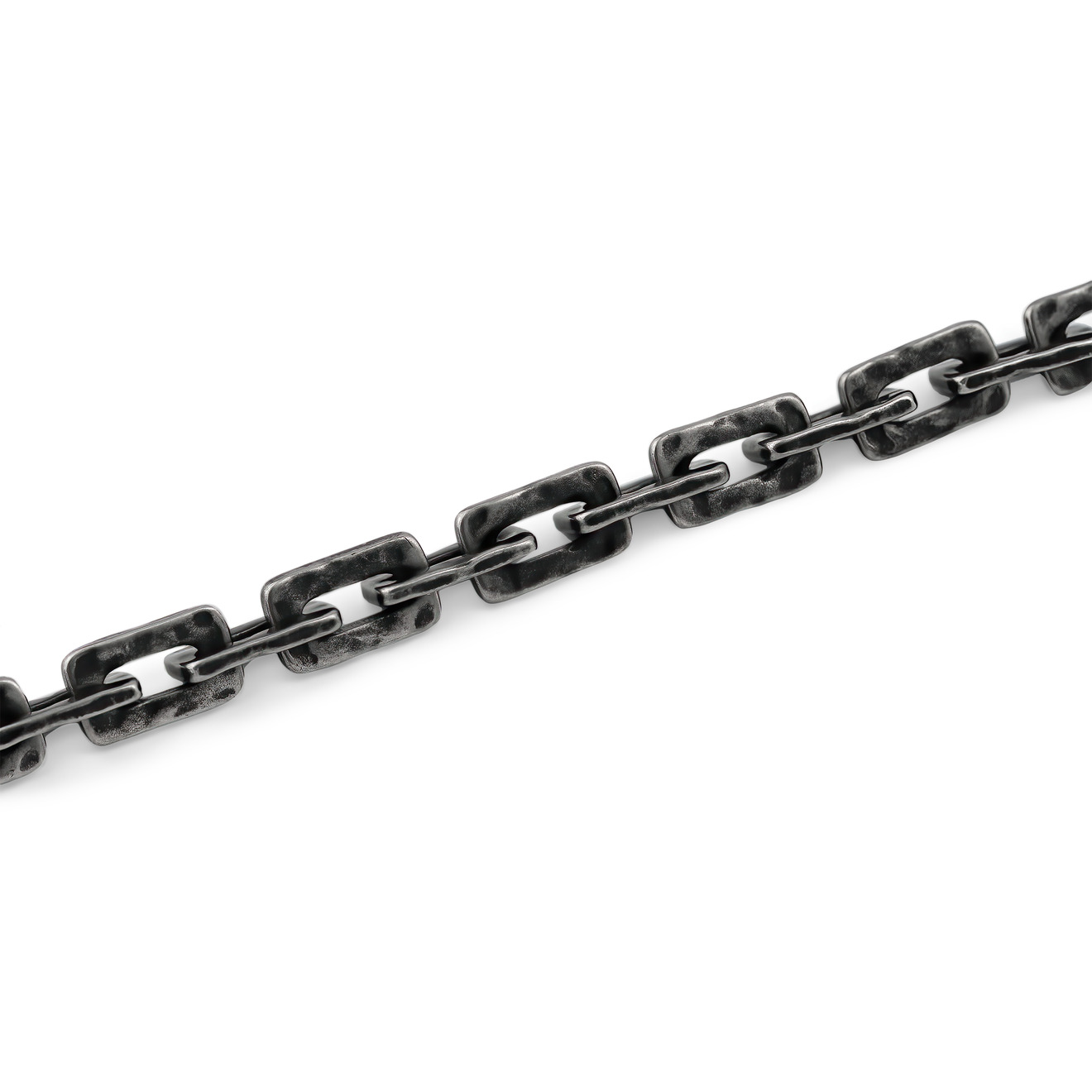 цена BIKKEMBERGS JEWELLERY Черный браслет-цепь инициалами бренда и вставками из кристалов Bikkembergs