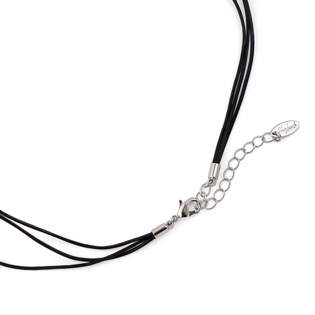 Aqua Черный чокер-шнурок с маленькими сердцами наручники на цепочке с сердцами bad kitty shackle черный