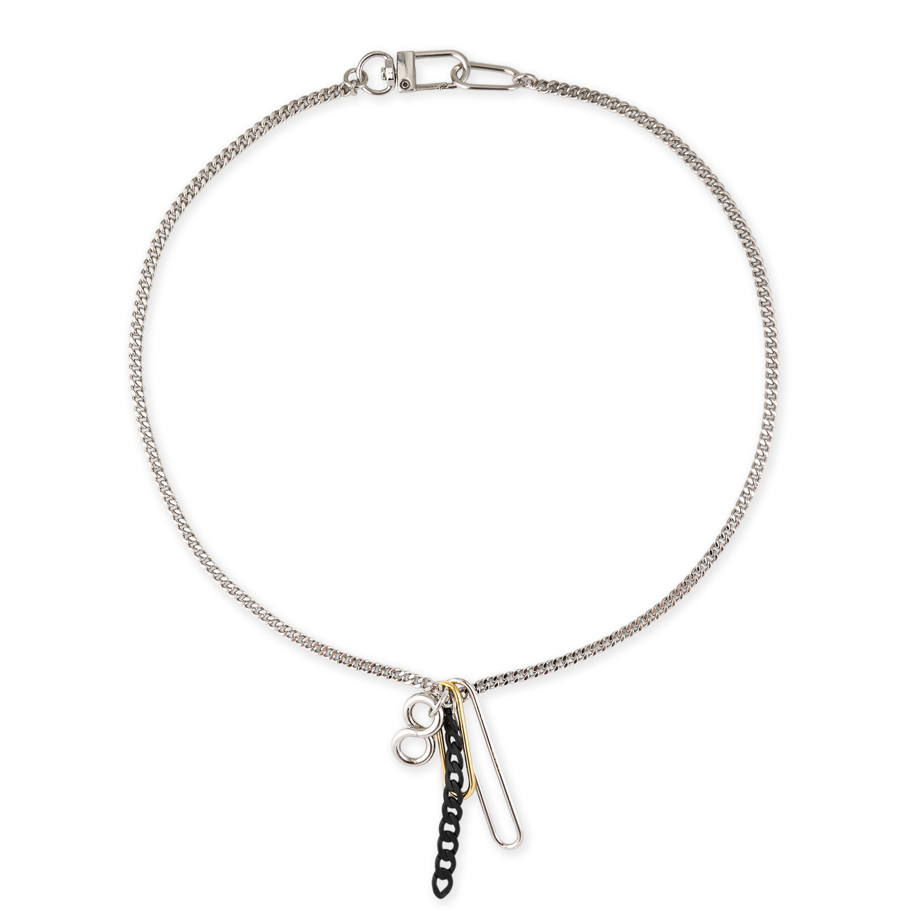 Free Form Jewelry Серебристая цепь с подвесками lisa smith серебристая цепочка с подвесками рыбками