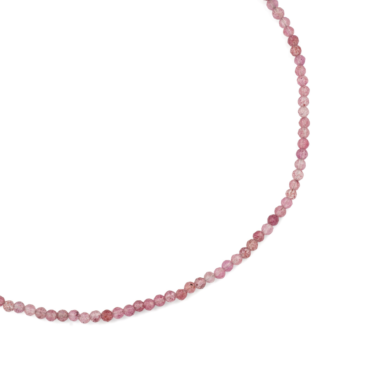 wisteria gems чокер из пресованных натуральных камней розового цвета Wisteria Gems Чокер из розового кварца
