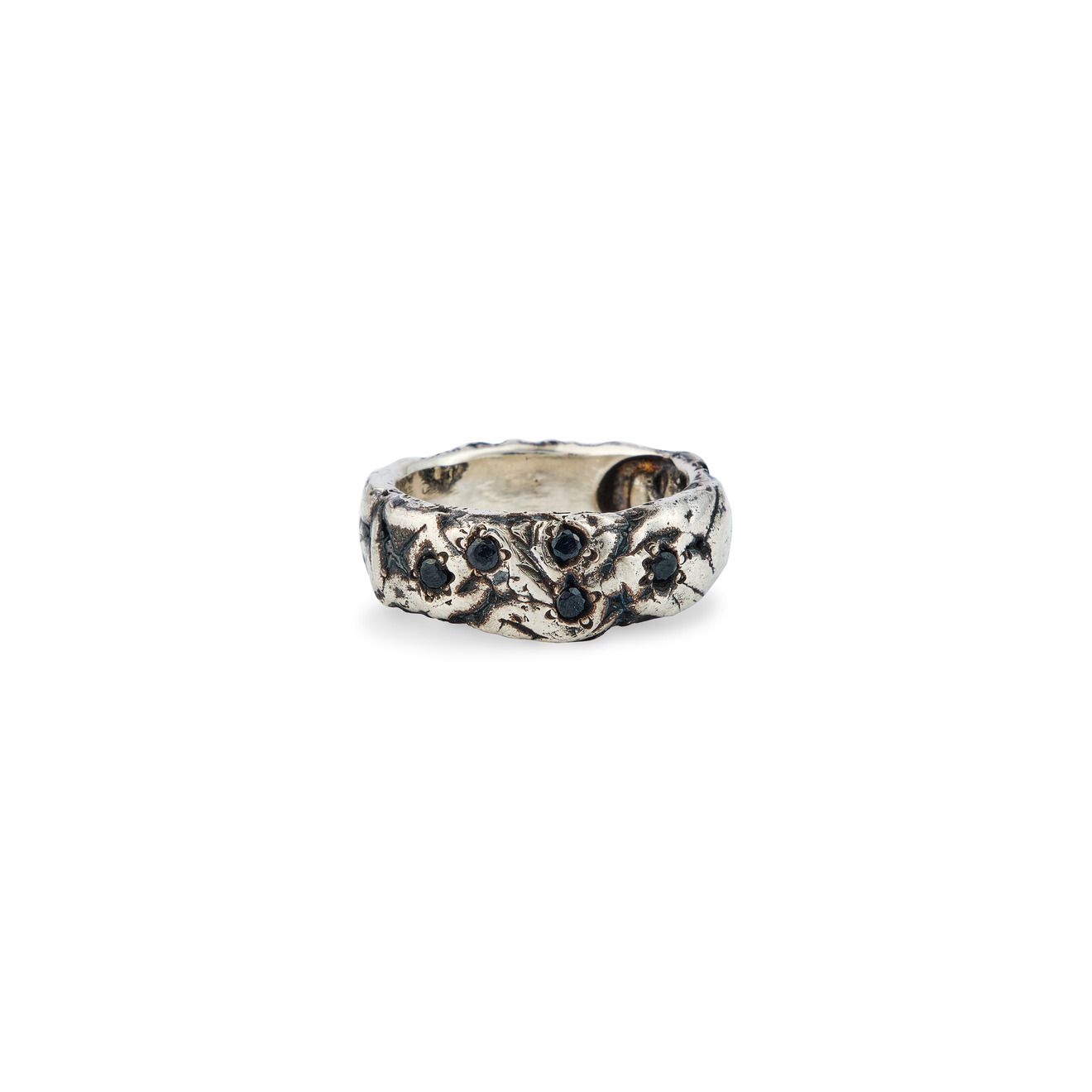 Vechno Кольцо SCRT DTH 4 из серебра vechno кольцо из серебра color plato ring