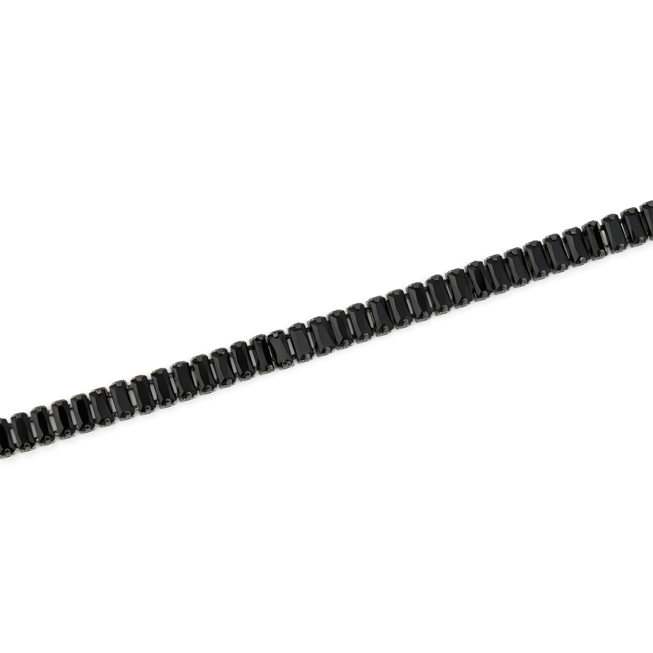 SKYE Чернёный теннисный браслет из серебра parts of four чернёный браслет цепь из серебра с большим звеном замком
