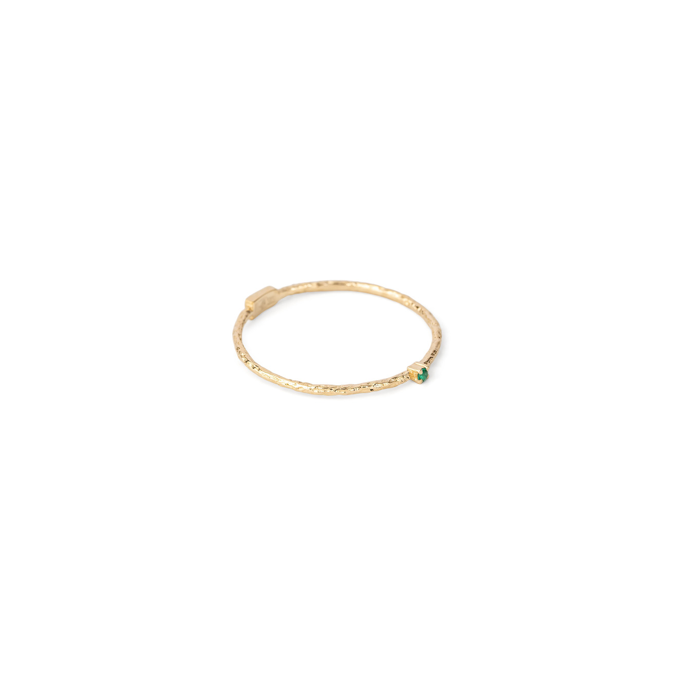 Lovelavka Кольцо Invisible из золота с изумрудом jewlia витое кольцо из золота с изумрудом