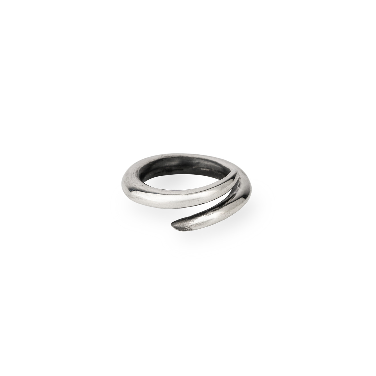 Rhoe Bermat Кольцо из серебра ECHO SPIRAL RING rhoe bermat кольцо из серебра spiral bone ring