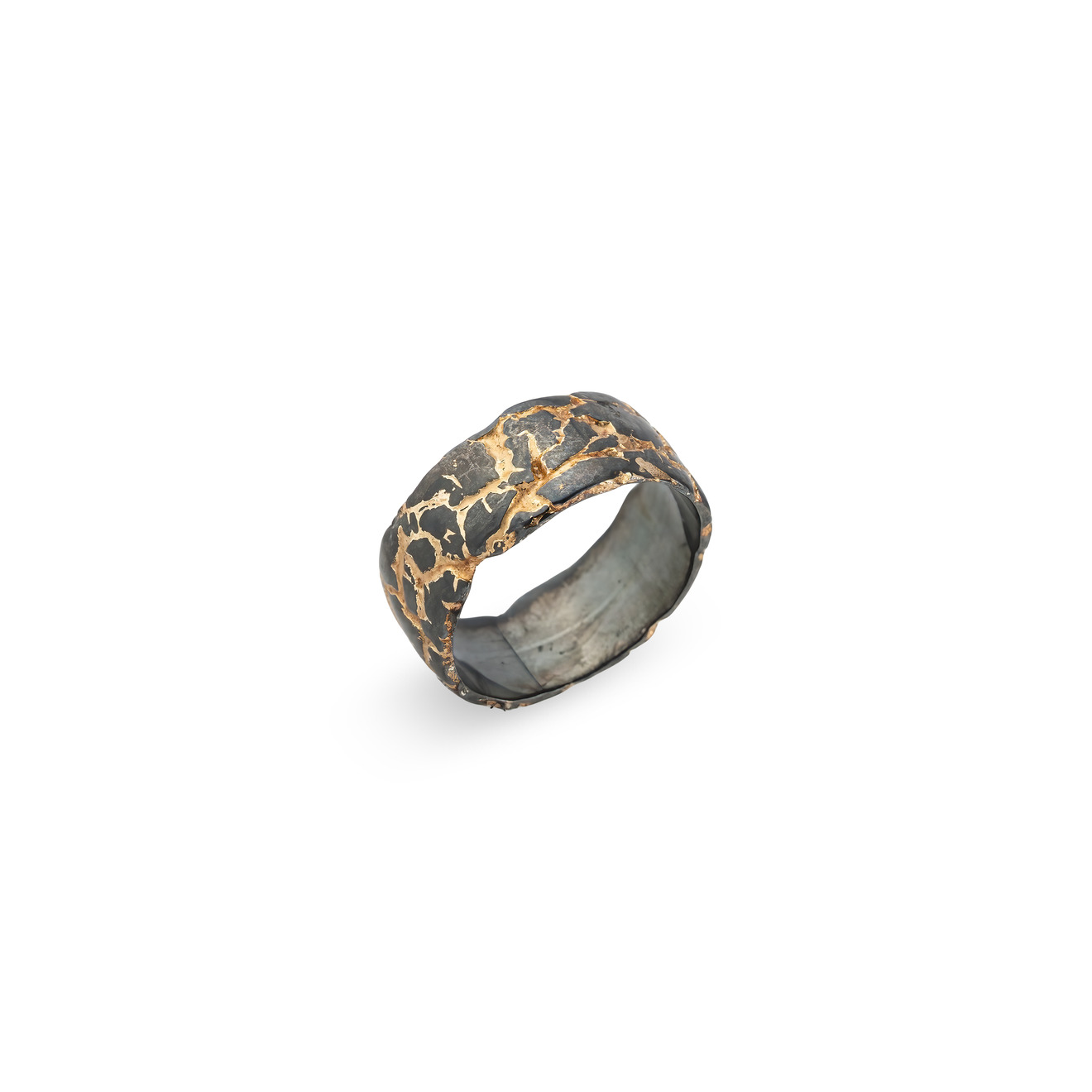 Kintsugi Jewelry Кольцо Milestone из серебра kintsugi jewelry черненое кольцо из серебра volcanin power