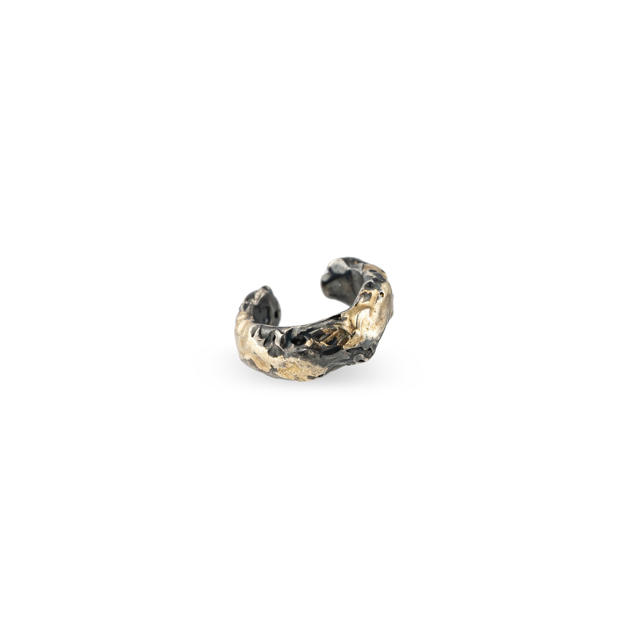 Kintsugi Jewelry Кафф Wabi Sabi kintsugi jewelry черненое колье крест из серебра wabi sabi с бриллиантом