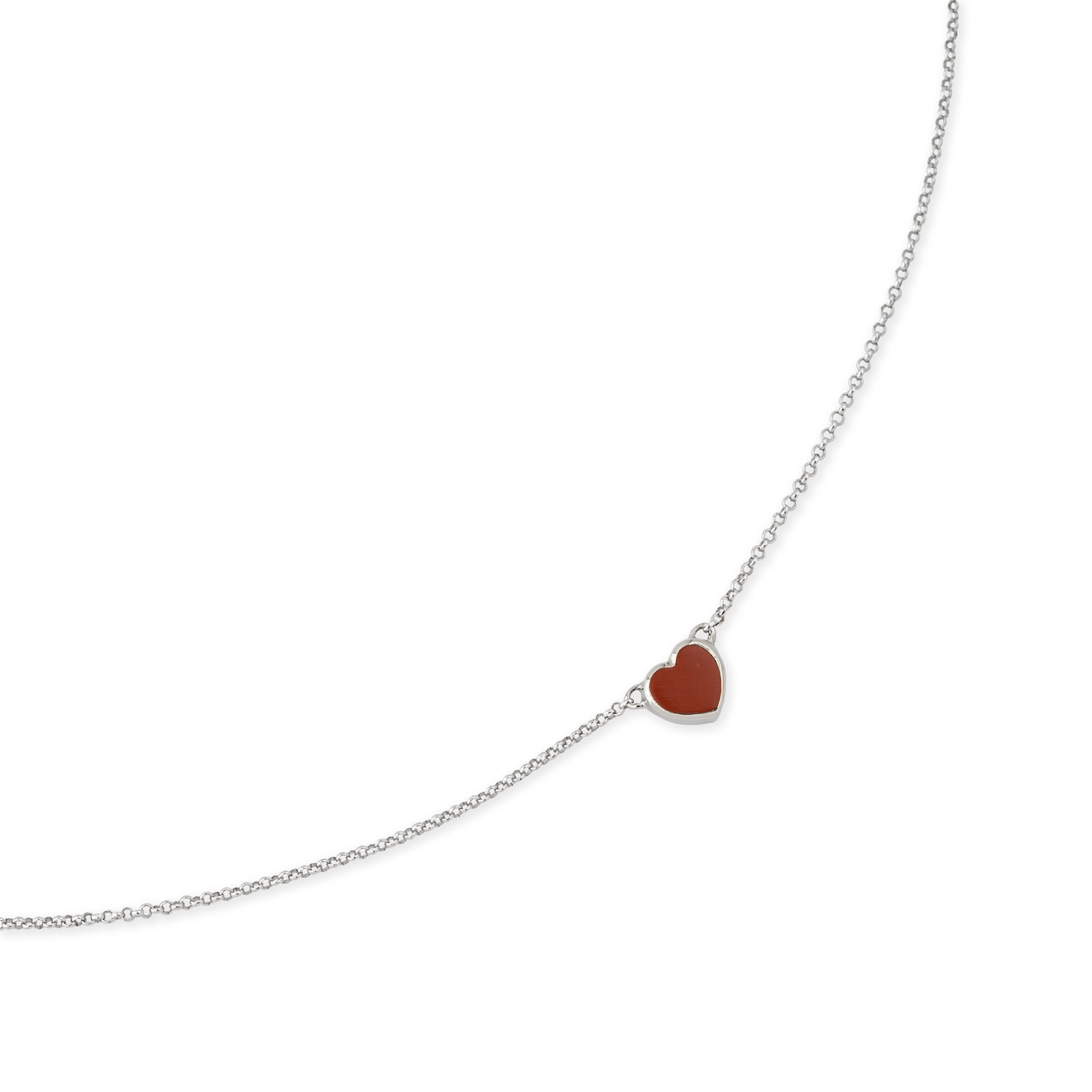 lovelavka браслет stone heart из серебра с лазуритом Lovelavka Колье из золота Stone Heart с яшмой