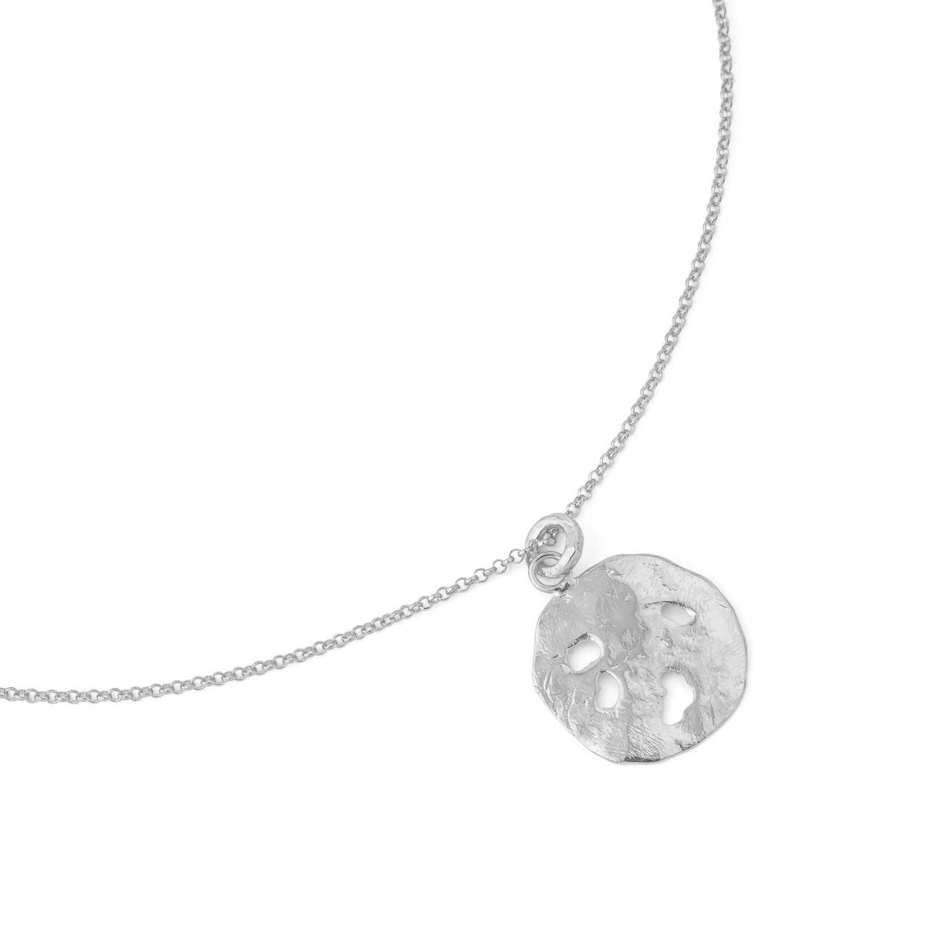 Sevenworlds Подвеска Pura Vida Medallion из бронзы с серебряным покрытием sevenworlds серьги phoenician из бронзы с серебряным покрытием