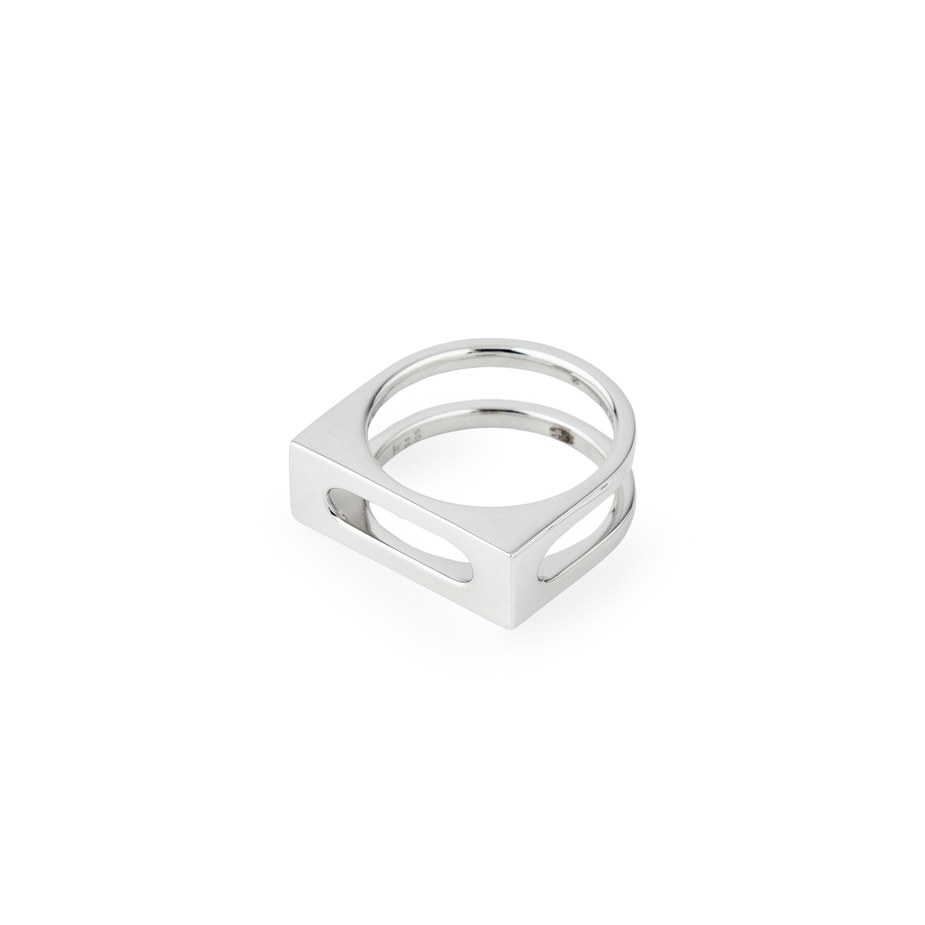 Tom Wood Кольцо Cage Ring из серебра 2021 positive negative male chastity cage super light double arc cuff penis holy ring cock cage sex toys for men