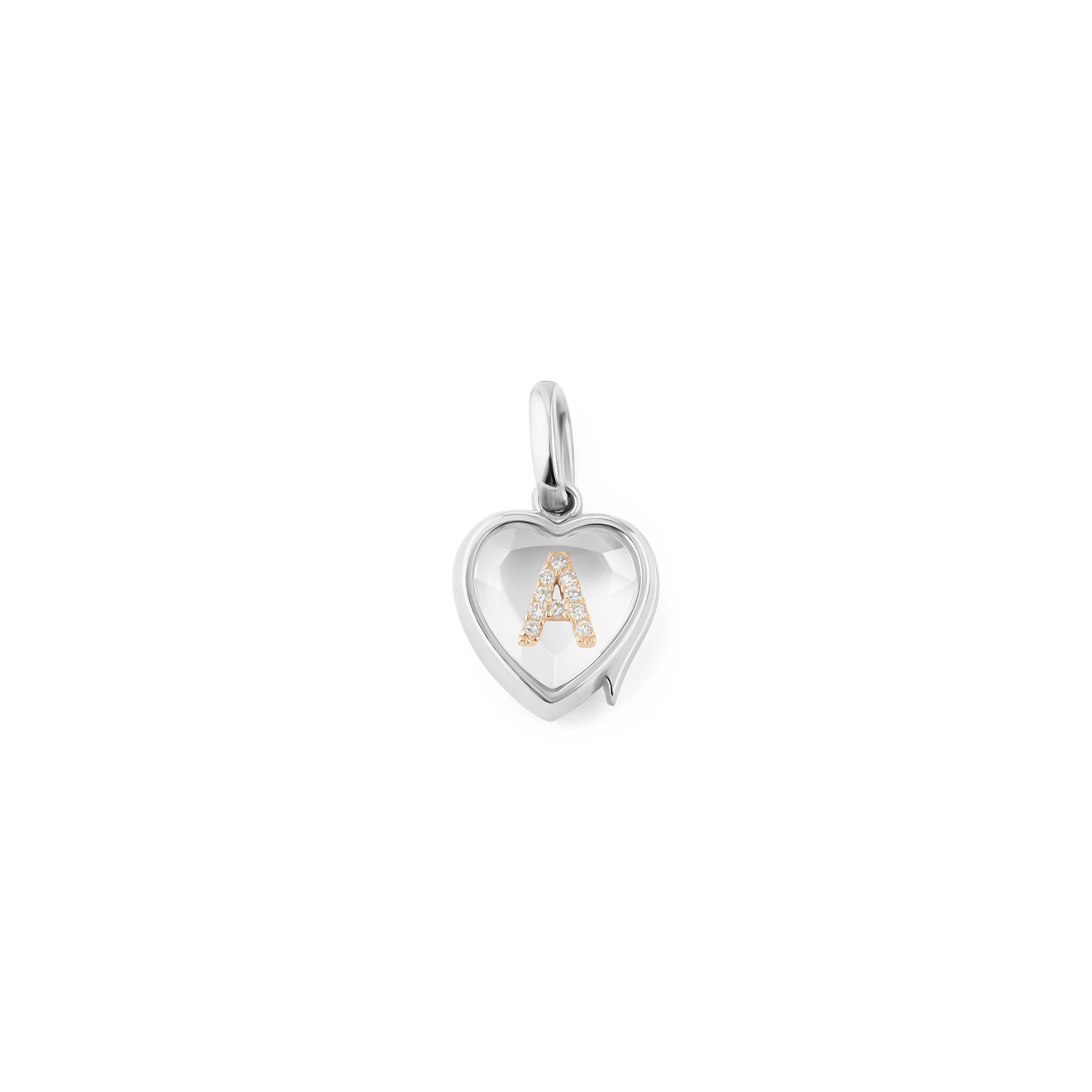 Loquet London Шарм Diamond Initials -A loquet london шарм diamond initials a