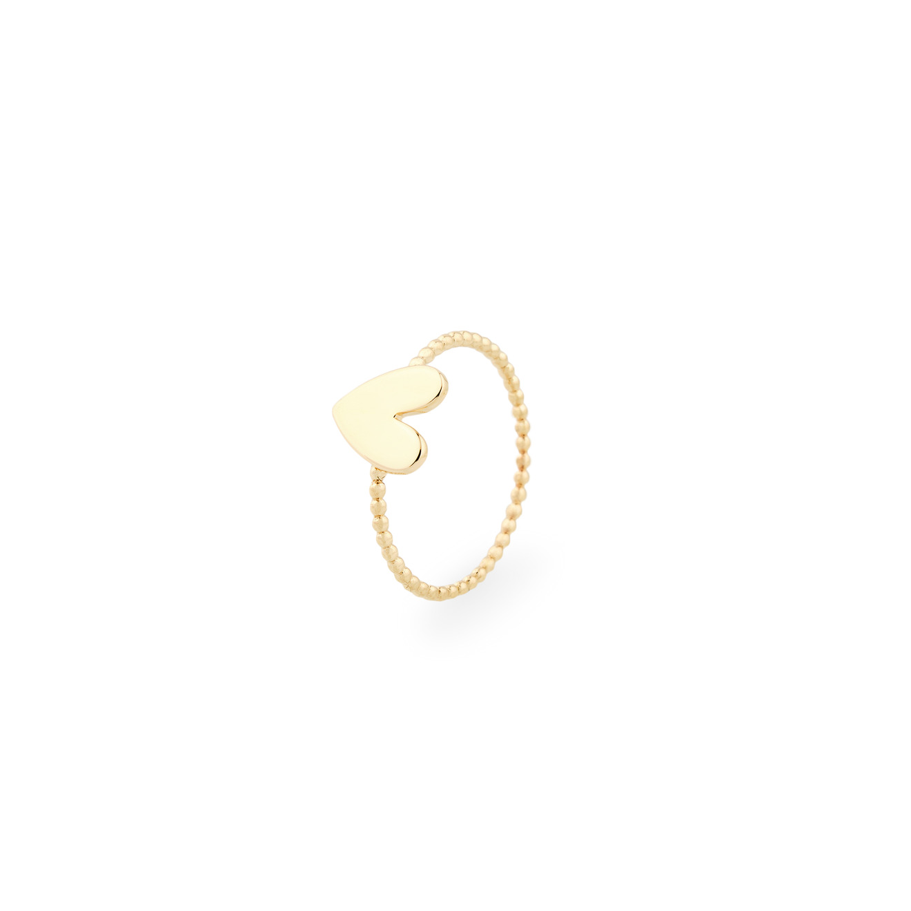 Lovelavka Кольцо из золота Cute с сердцем lovelavka кольцо invisible из золота с бриллиантом