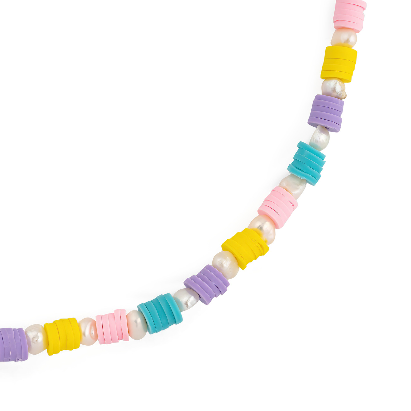 Maniovich AM Разноцветное колье с жемчугом Rainbow Necklace