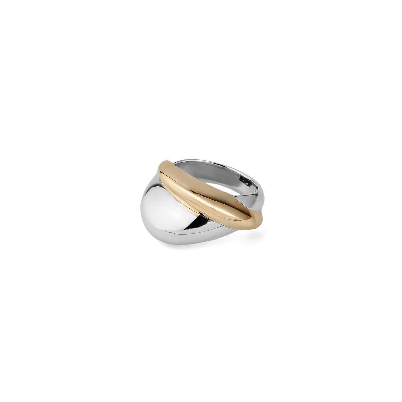 Kloto Кольцо Geo из серебра кольцо для салфеток из серебра