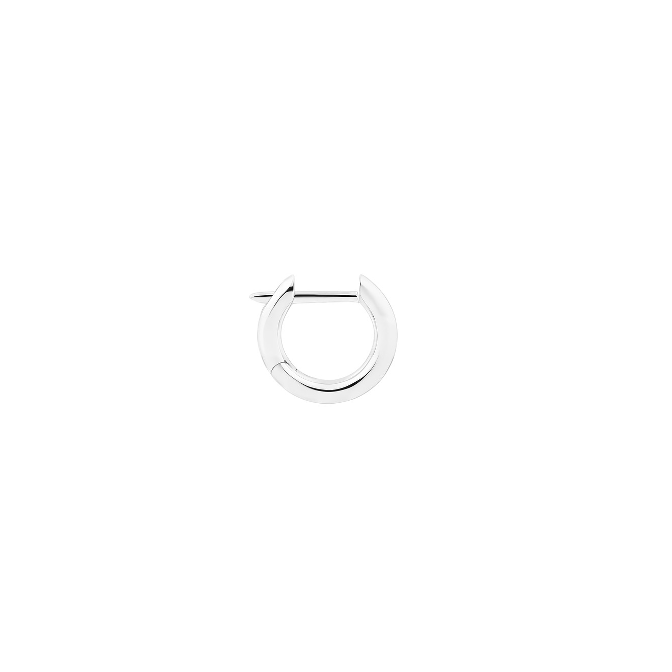 kova кольцо curve ring 05 из белого и желтого золота KOVA Моносерьга из белого золота