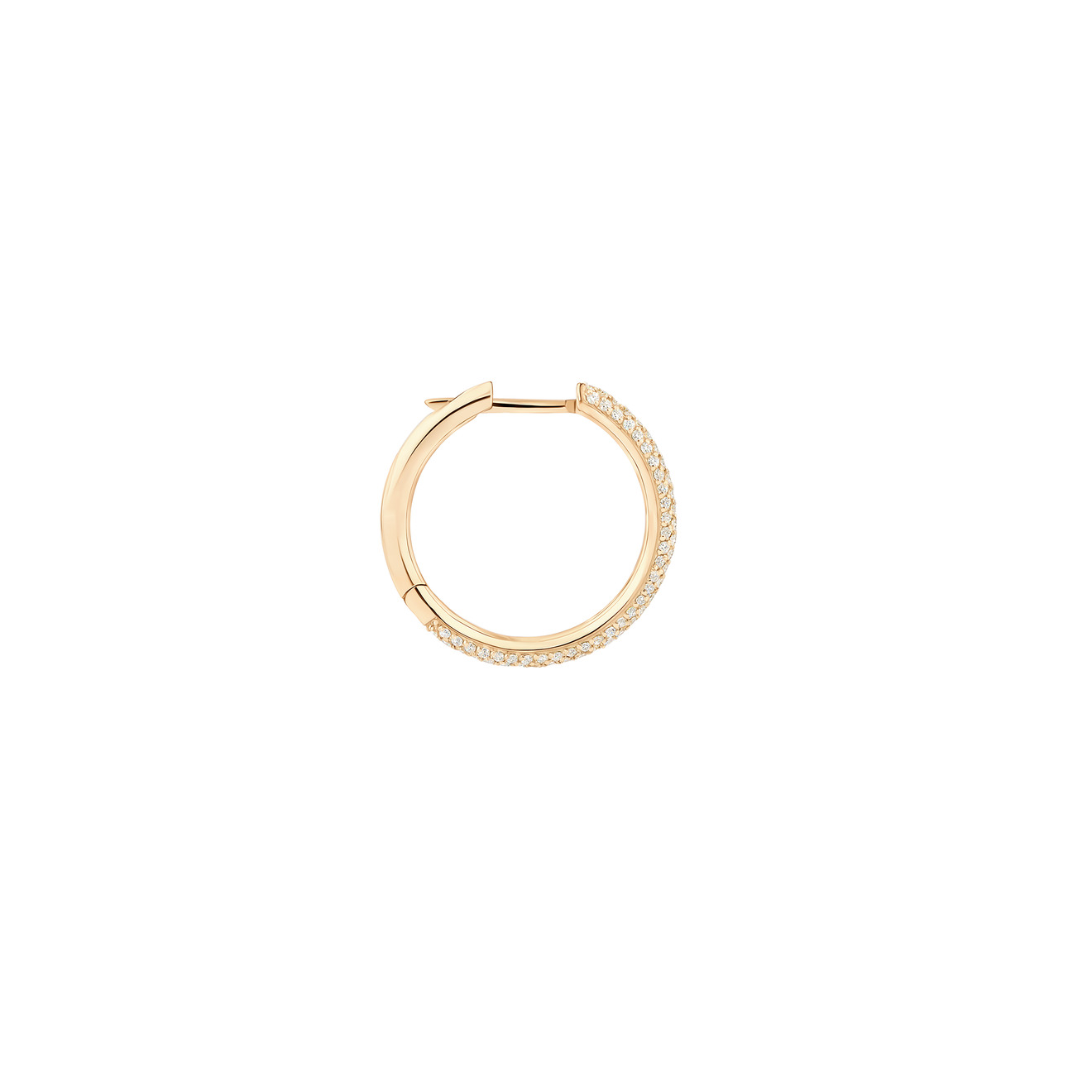 KOVA Моносерьга из золота с бриллиантами kova женское обручальное кольцо из белого золота с бриллиантами