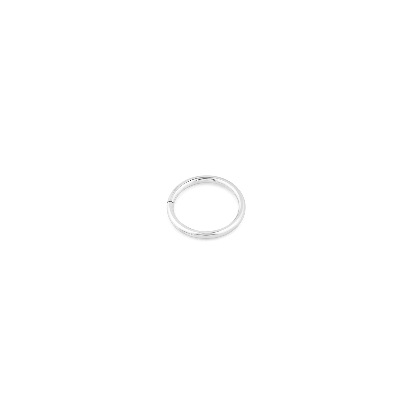 NOVIZIO by Auris Кликер Seam ring из белого золота, 9 мм