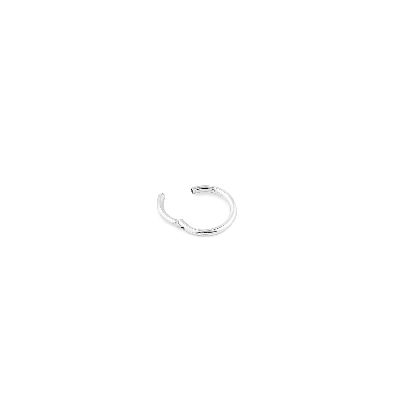 AURIS Кликер из белого золота Clicker ring, 7 мм