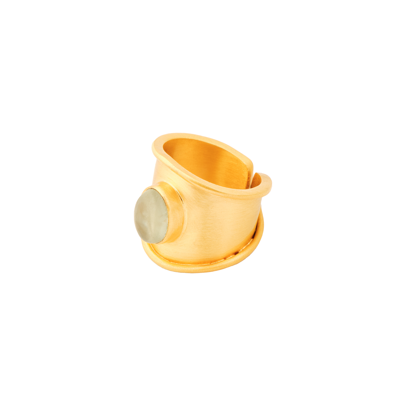 Boheme Позолоченное кольцо LUXOUR с цитрином