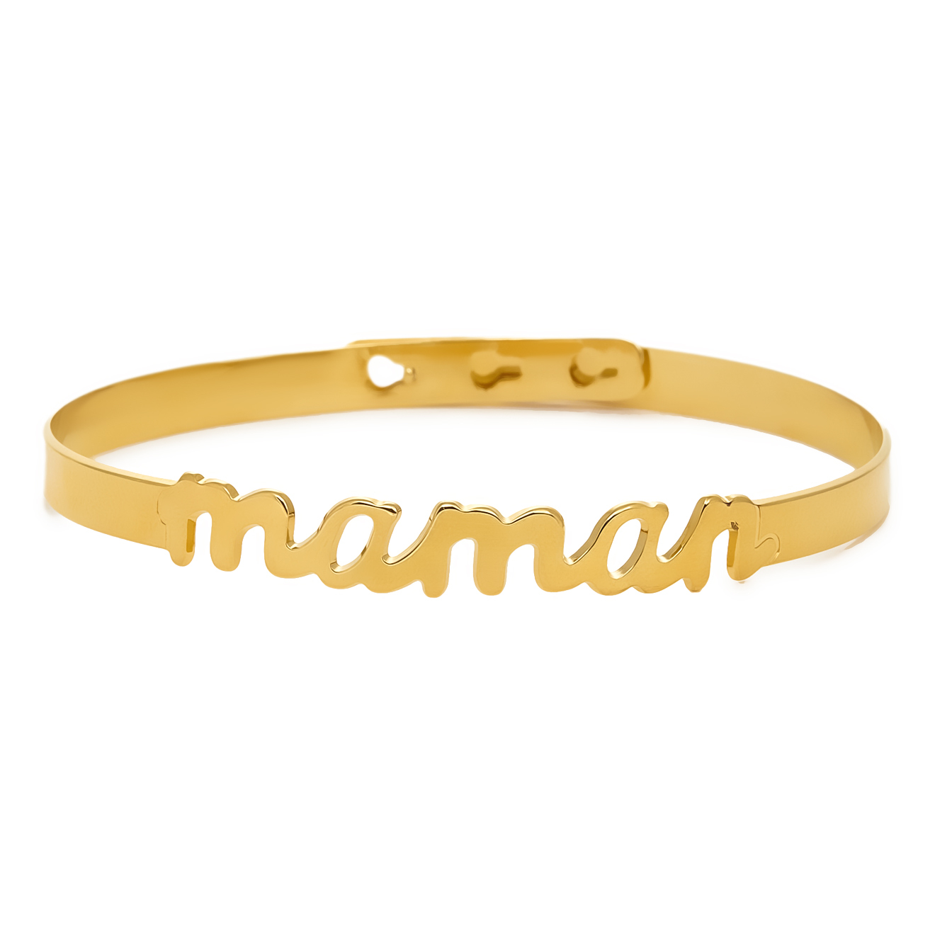 Позолоченный браслет Maman