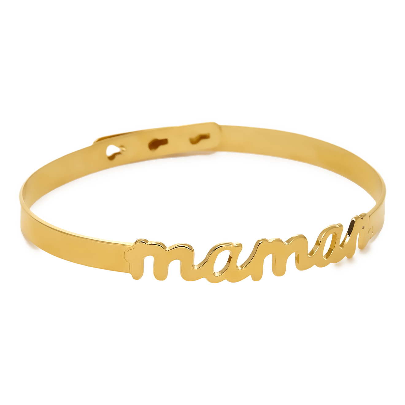 Позолоченный браслет Maman