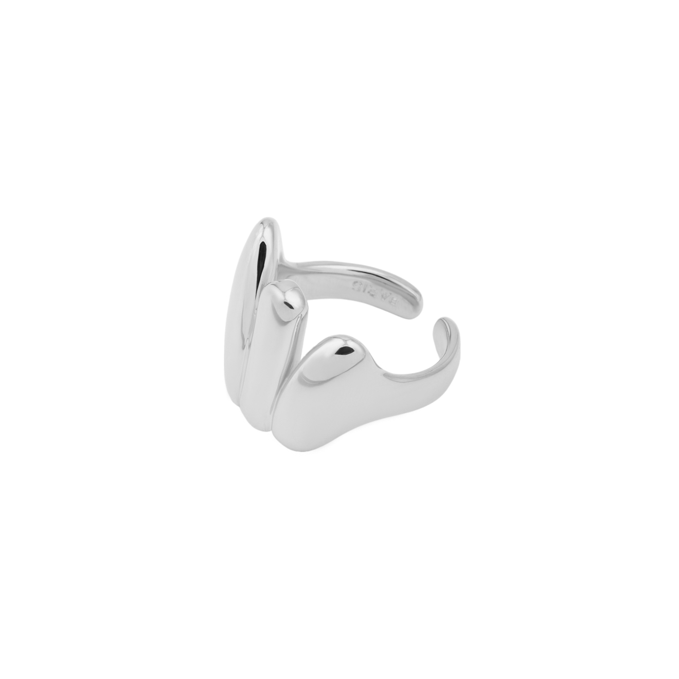 Philippe Audibert Кольцо Aya с серебряным покрытием philippe audibert позолоченное кольцо aya