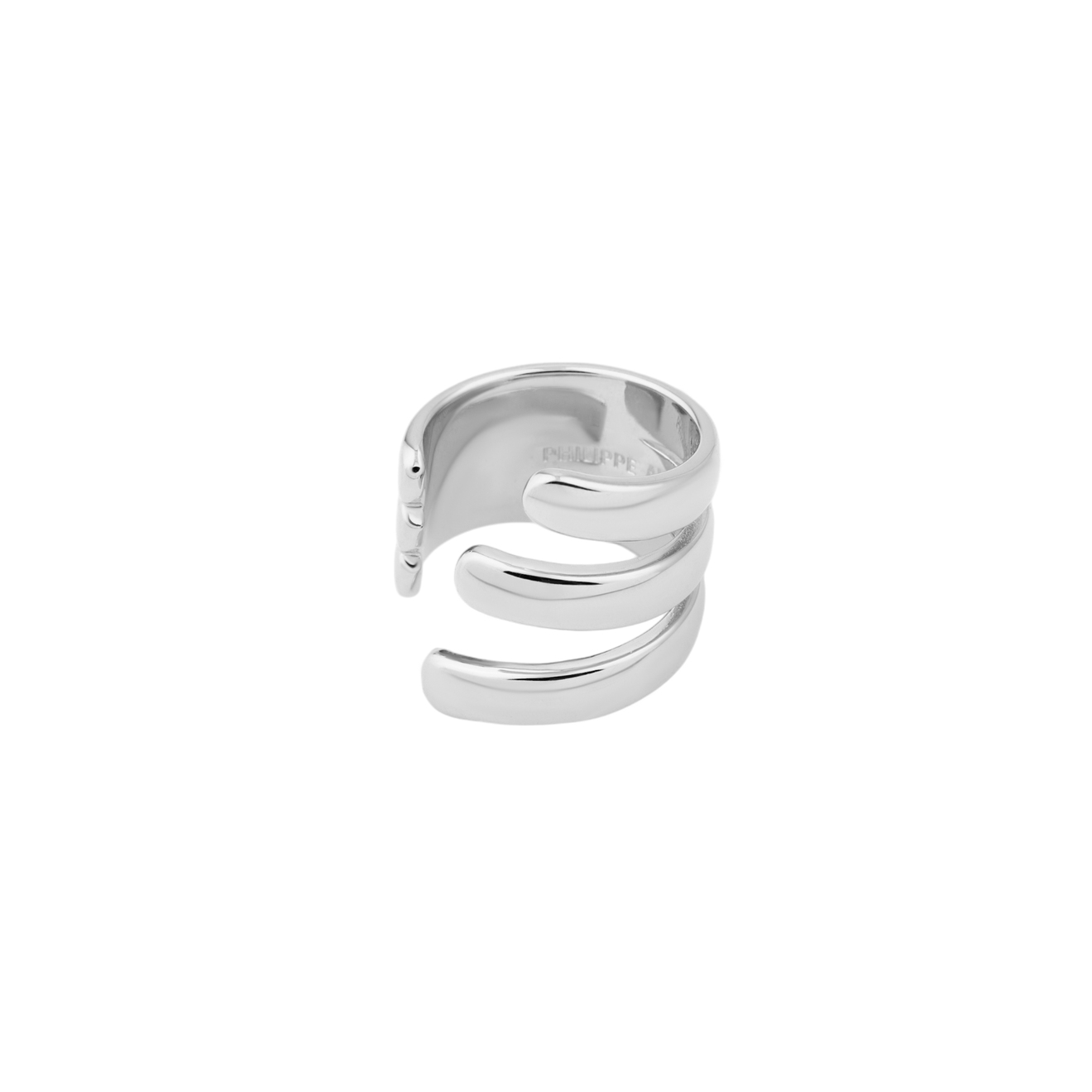 Philippe Audibert Кольцо Assya с серебряным покрытием philippe audibert кольцо soline с серебряным покрытием