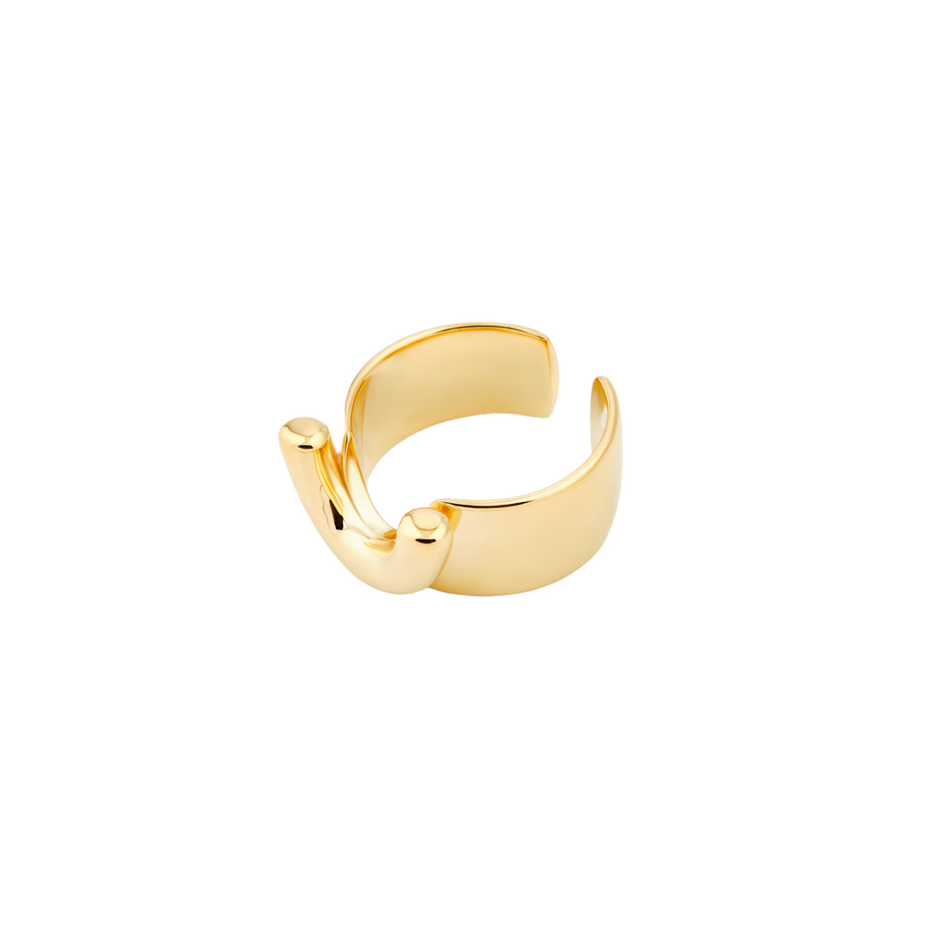 Philippe Audibert Позолоченное кольцо Thea philippe audibert кольцо donovan