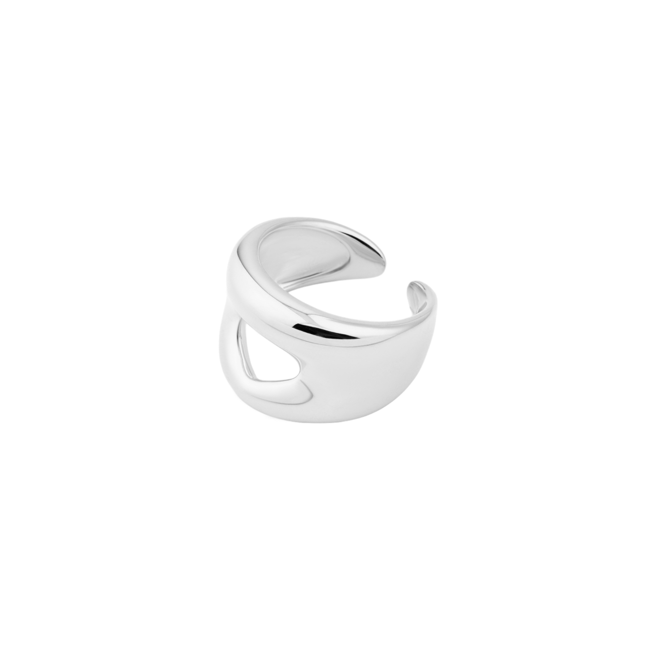 Philippe Audibert Кольцо Edia с серебряным покрытием philippe audibert кольцо neal ring с серебряным покрытием