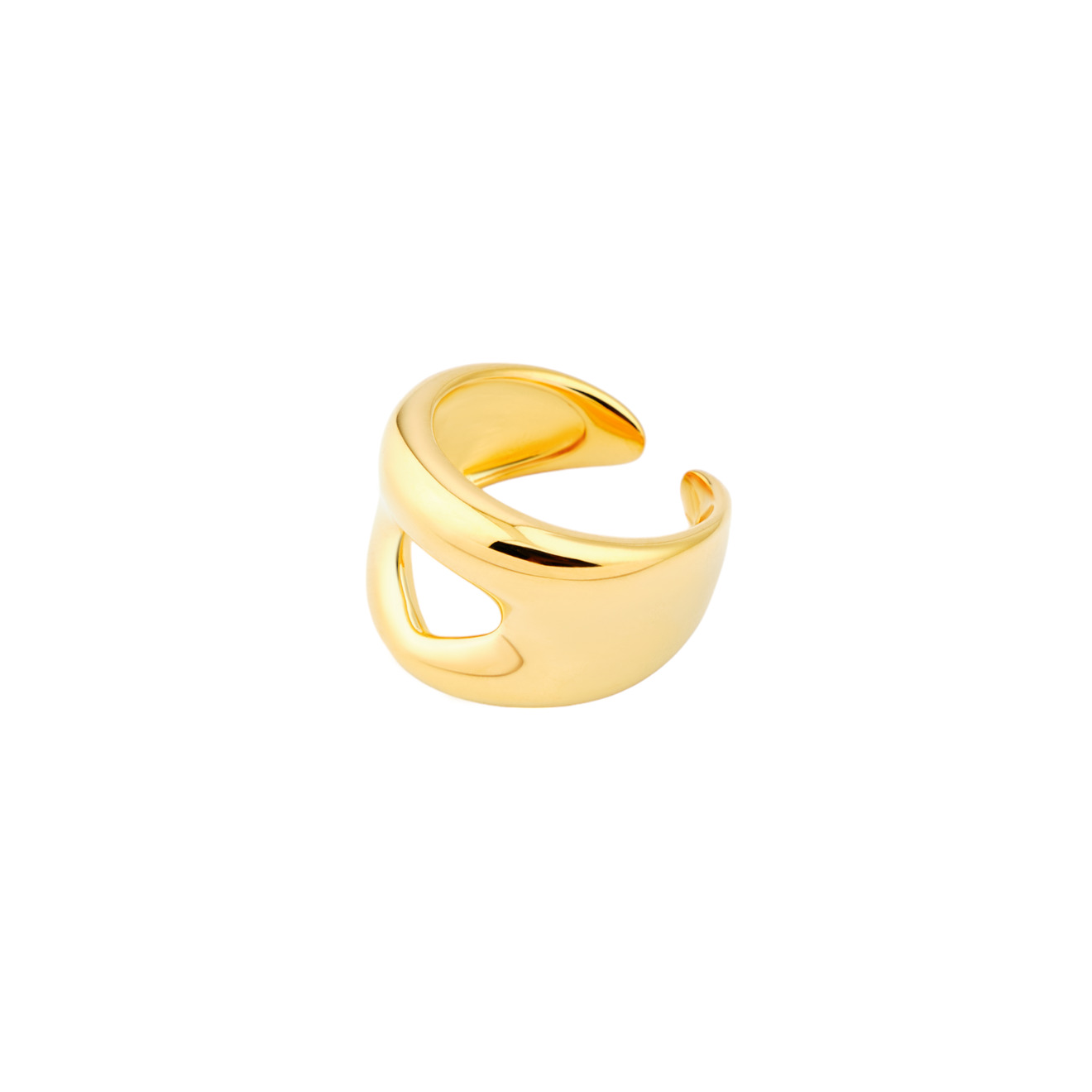 Philippe Audibert Позолоченное кольцо Edia philippe audibert кольцо edia с серебряным покрытием