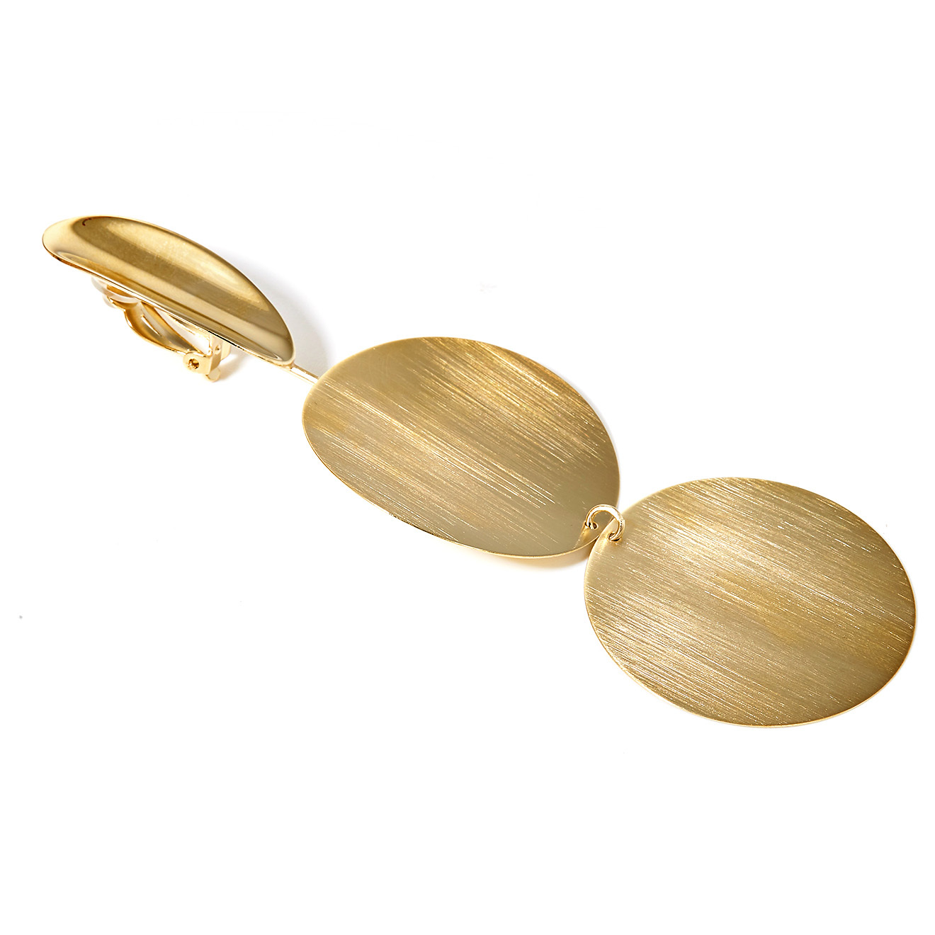 Gold-plated Ergo disc clips