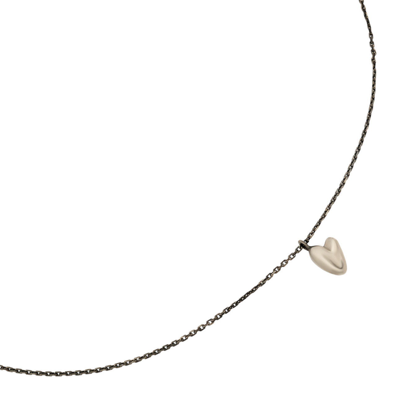 Mintaka Jewellery Колье из серебра Mintaka с подвеской в виде сердца