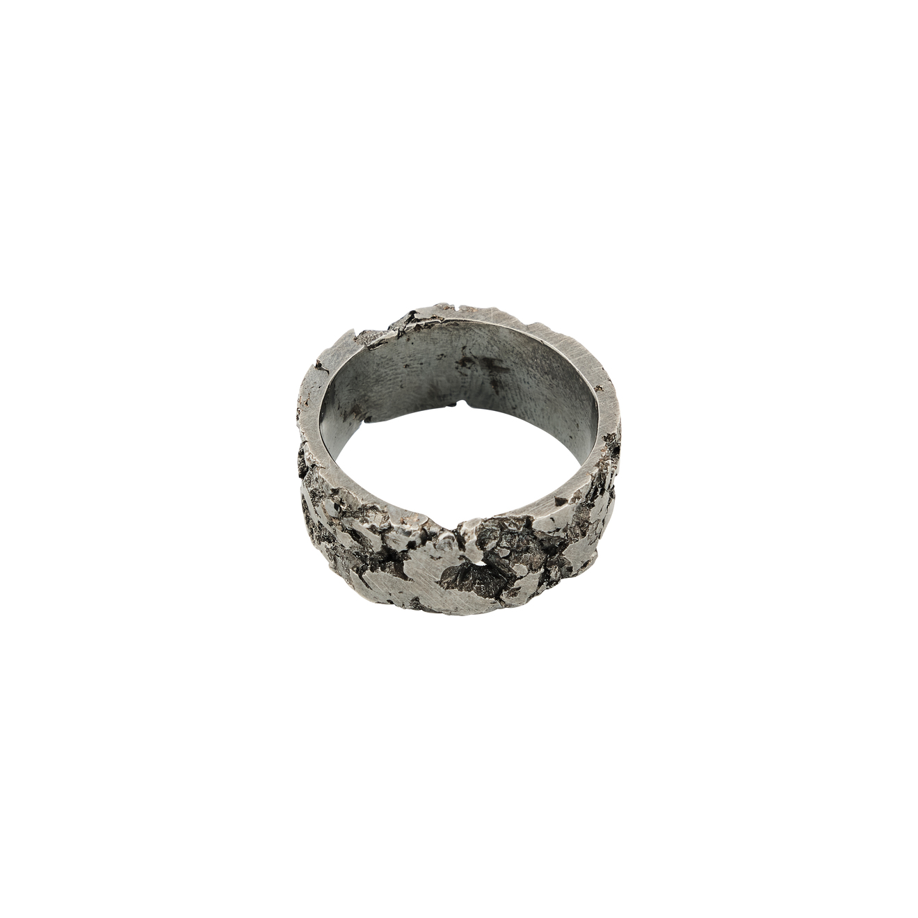 ossa кольцо с раухтопазом OSSA Кольцо с черными бриллиантами