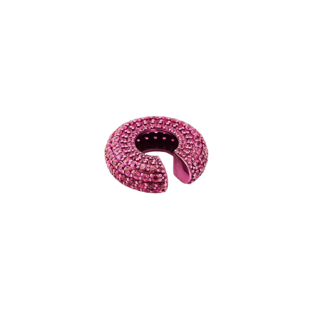 SHAMELESS Розовый кафф КРАШ сияние из серебра shameless кольцо краш фиолетовое