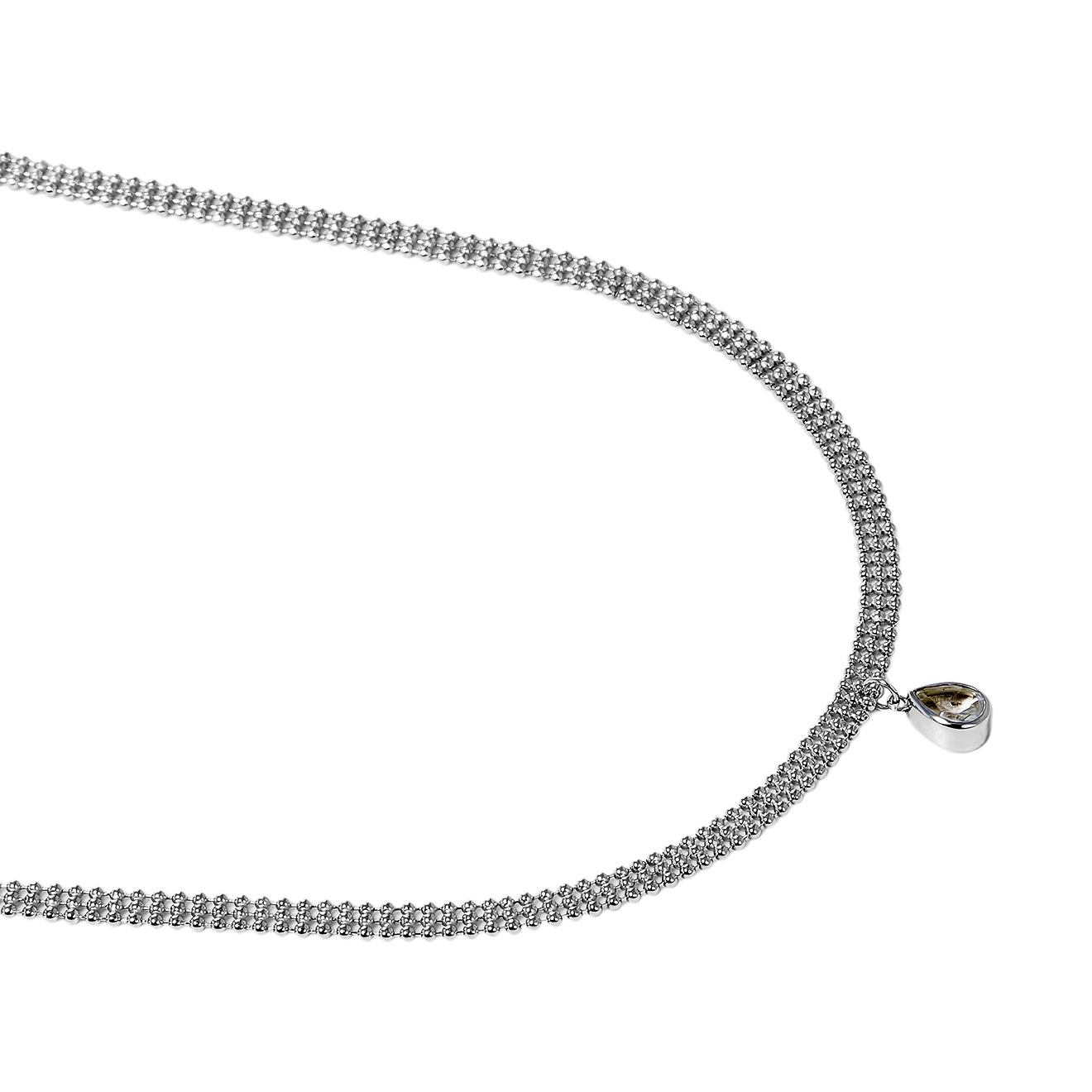 Choker with horn crystal