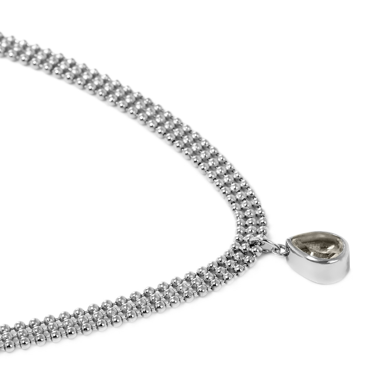 Choker with horn crystal