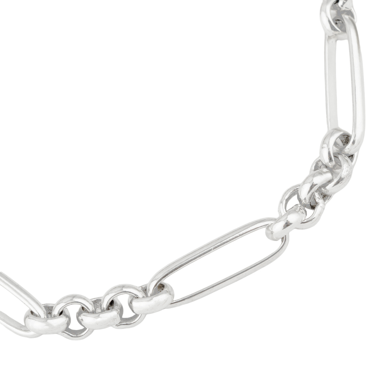 Philippe Audibert Браслет-цепь Era с серебряным покрытием philippe audibert серебристый браслет цепь alyssa