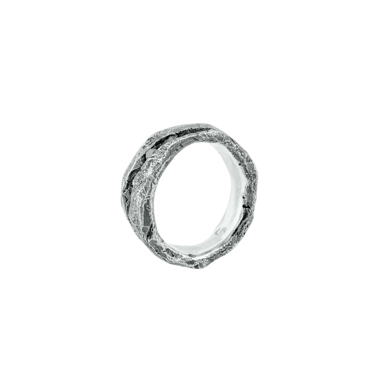цена Grani Jewelry Кольцо Rut из серебра с чёрным бриллиантом