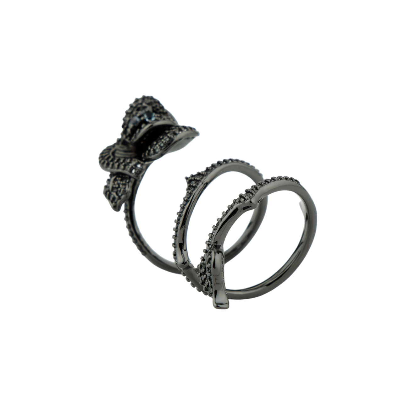 Caviar Jewellery Кольцо SECRET GARDEN caviar jewellery черное кольцо змея serpent